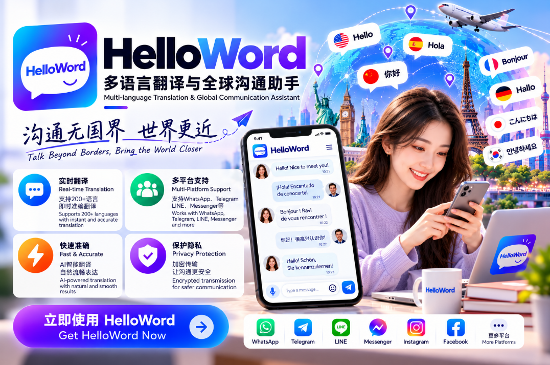 HelloWord软件日常使用教程